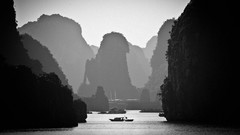 Landscapes Boats grayscale