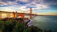 Landscapes Bridges golden gate