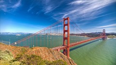 Landscapes Bridges golden gate bridge