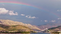 Landscapes Bridges rainbows
