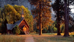 Landscapes California chapel Yosemite National Park national 