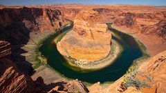 Landscapes canyon Arizona Colorado River rock formations 