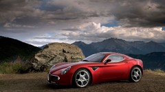 Landscapes cars Alfa Romeo automobile