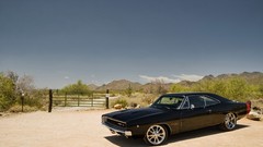 Landscapes cars Dodge Charger