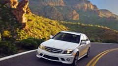 Landscapes cars vehicles Mercedes-Benz