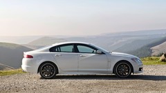 Landscapes cars white cars Jaguar XFR