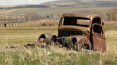 Landscapes cars wrecks