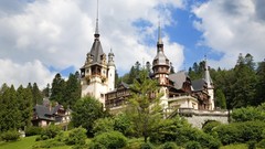 Landscapes Castles romania cityscapes castelul peles