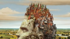 Landscapes Castles Trees cityscapes