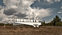 Landscapes Chernobyl Pripyat Ukraine cityscapes