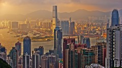 Landscapes China Hong Kong cityscapes