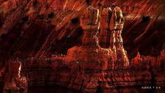 Landscapes China rock formations