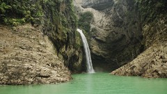 Landscapes China waterfalls