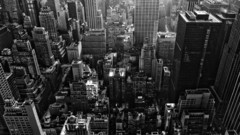 Landscapes cityscapes buildings grayscale