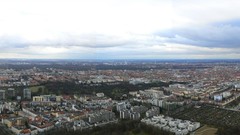 Landscapes cityscapes multiscreen towns