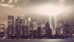 Landscapes cityscapes new york city skylines ground zero