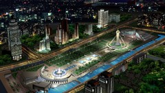 Landscapes cityscapes night lights