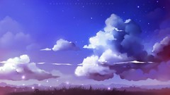 Landscapes clouds artwork apofiss skyscapes