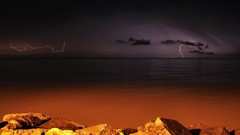 Landscapes clouds bay