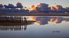 Landscapes clouds Beaches waterscapes