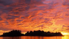 Landscapes clouds dawn