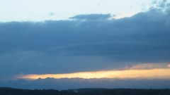 Landscapes clouds hills new mexico blue skies