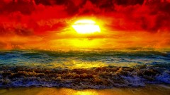 Landscapes clouds horizon Beaches