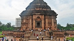 Landscapes clouds India Temples forests
