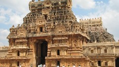 Landscapes clouds India Temples Hinduism