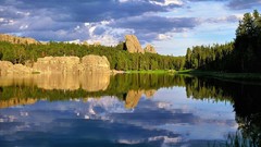 Landscapes clouds lakes