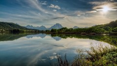Landscapes clouds lakes