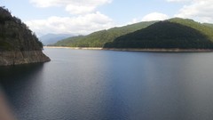 Landscapes clouds lakes romania forests skyscapes Curtea de 