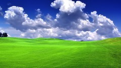 Landscapes clouds natural fields