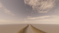 Landscapes clouds paths