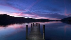 Landscapes clouds piers