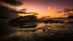 Landscapes clouds rocks