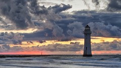 Landscapes clouds skies lighthouses waterscapes