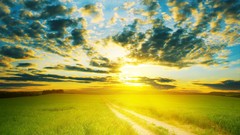 Landscapes clouds sunlight