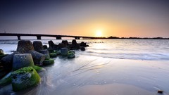 Landscapes coast Beaches skyscapes