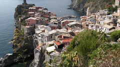 Landscapes coast Italy cityscapes city skyline towns