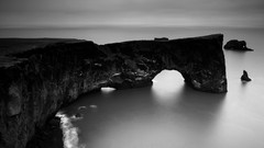 Landscapes coast monochrome