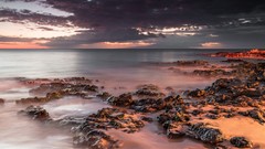 Landscapes coast rocks waterscapes