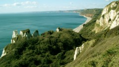Landscapes coast south Beaches Devon