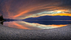 Landscapes colors clouds sunsets