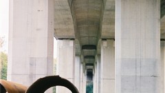 Landscapes concrete Bridges architecture