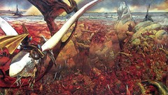 Landscapes crowd drawings science fiction artwork fantasy art 