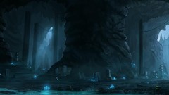 Landscapes crystals mine caves blink artwork digital art 