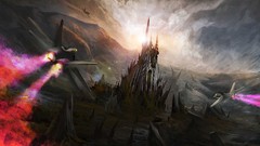 Landscapes Cthulhu Cover illustrations artwork digital art 