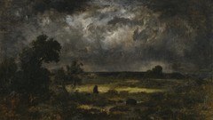Landscapes dark storm paintings artwork