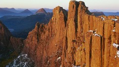 Landscapes dawn Australia mount national park tasmania Saints 